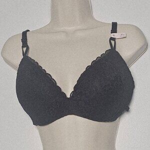 Victoria's Secret Sexy Tee Smooth Wireless Push-Up Bra /Black /Size 36D-27069032